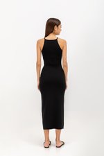 MINDI CUT IN KNIT DRESS
