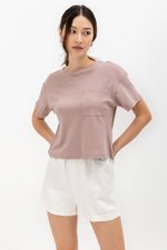 LIVIA PATCH POCKET T-SHIRT
