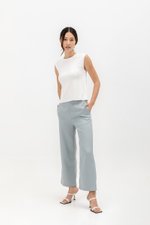 CARMINIA BACK KEYHOLE KNIT TOP CARMINIA BACK KEYHOLE KNIT TOP