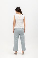 CARMINIA BACK KEYHOLE KNIT TOP CARMINIA BACK KEYHOLE KNIT TOP