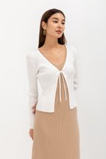 VIKI RIBBON TIE CARDIGAN VIKI RIBBON TIE CARDIGAN