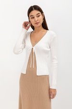 VIKI RIBBON TIE CARDIGAN VIKI RIBBON TIE CARDIGAN