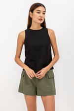 KAMIKI THICK HEM TOP KAMIKI THICK HEM TOP
