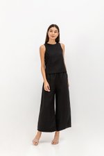 HENRY LINEN ELASTIC PANTS