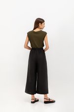 HENRY LINEN ELASTIC PANTS