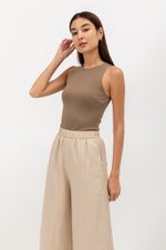 HENRY LINEN ELASTIC PANTS