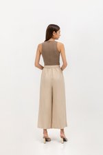 HENRY LINEN ELASTIC PANTS