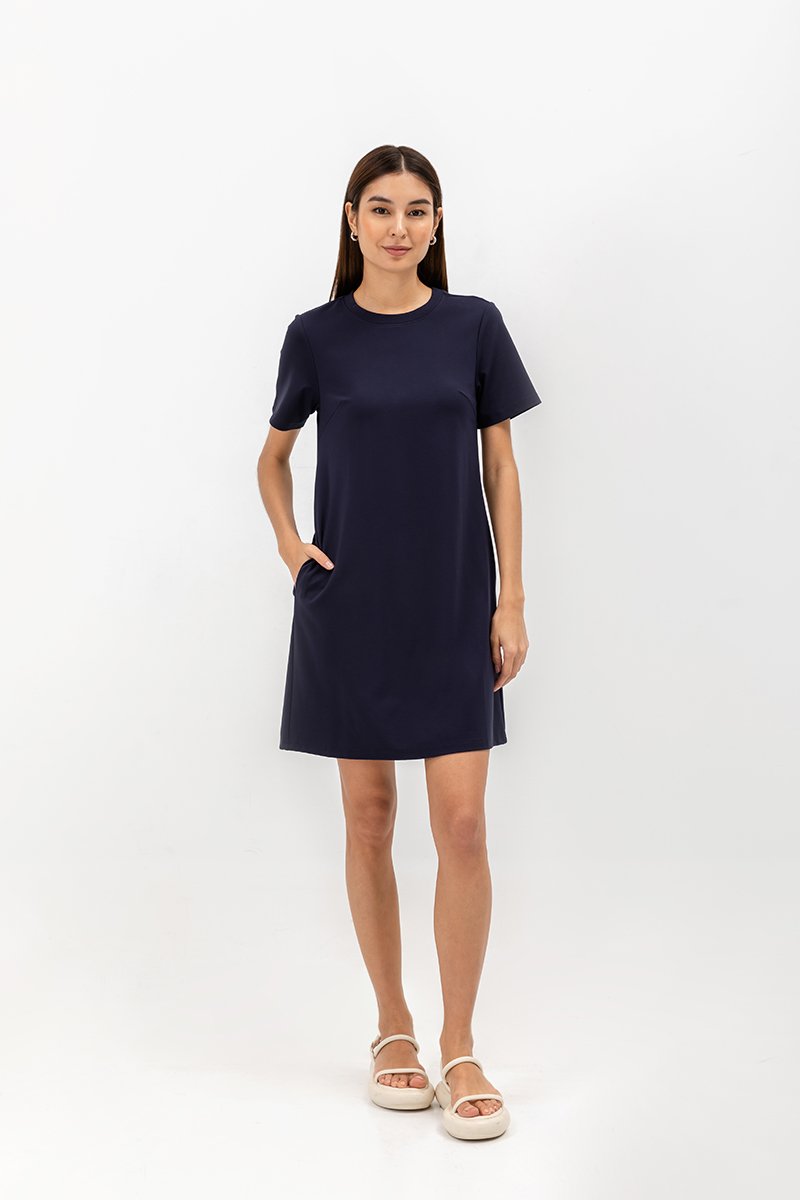ALEENA T SHIRT MINI DRESS
