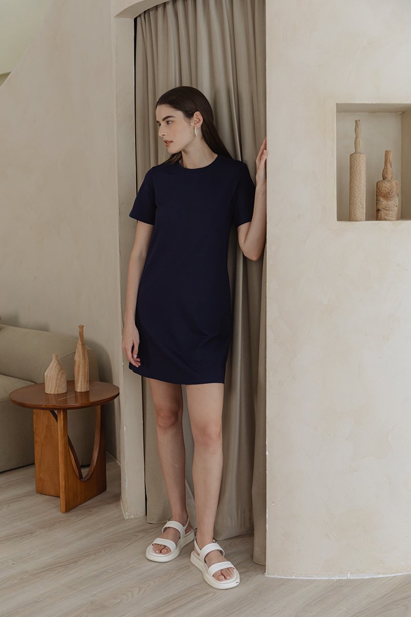 ALEENA T SHIRT MINI DRESS