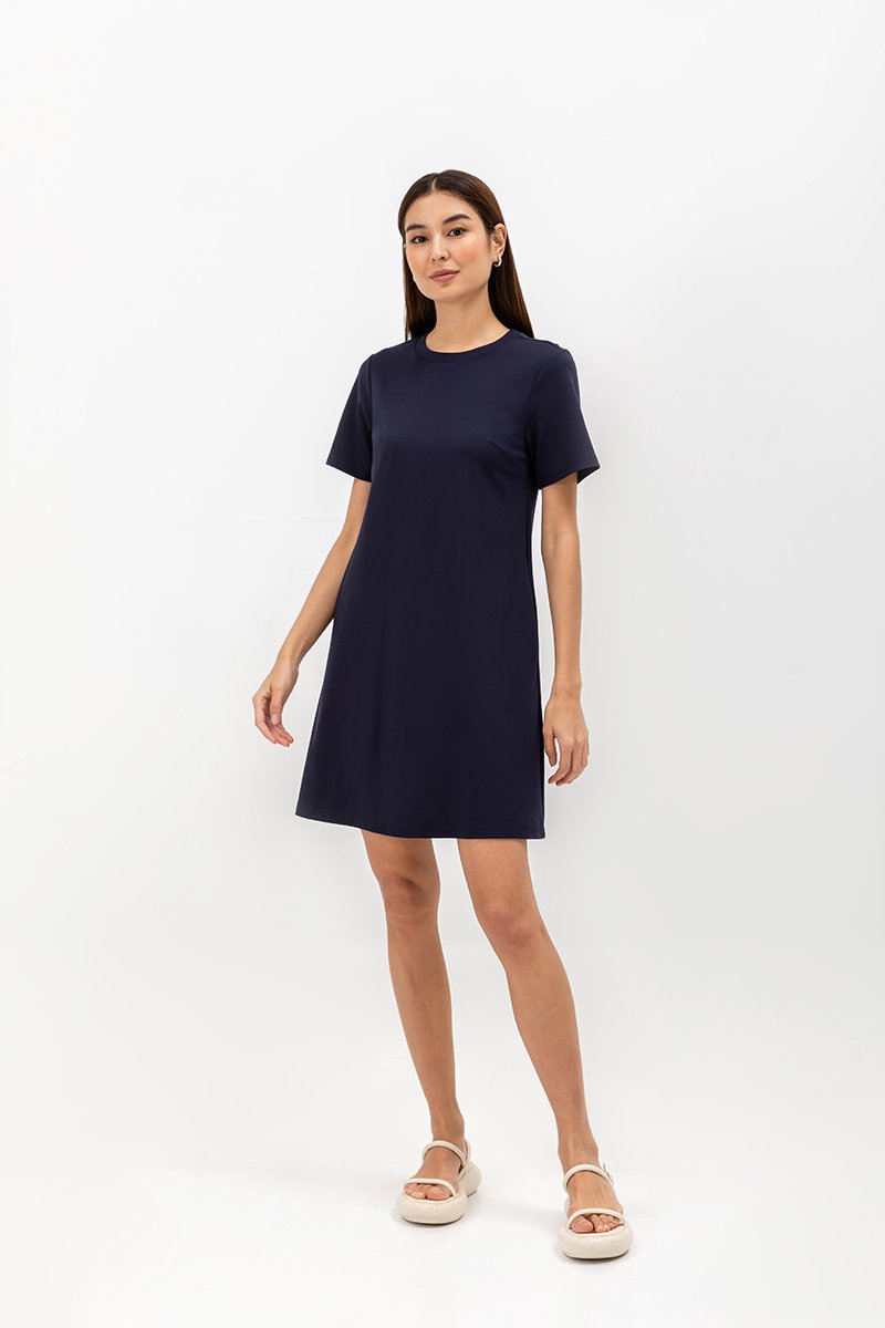 ALEENA T SHIRT MINI DRESS