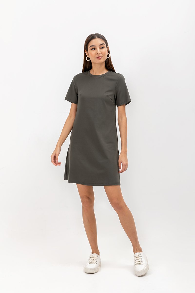 ALEENA T SHIRT MINI DRESS