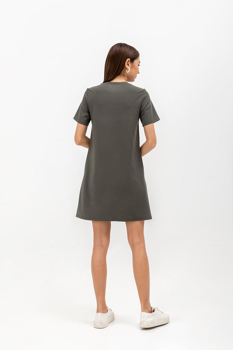ALEENA T SHIRT MINI DRESS