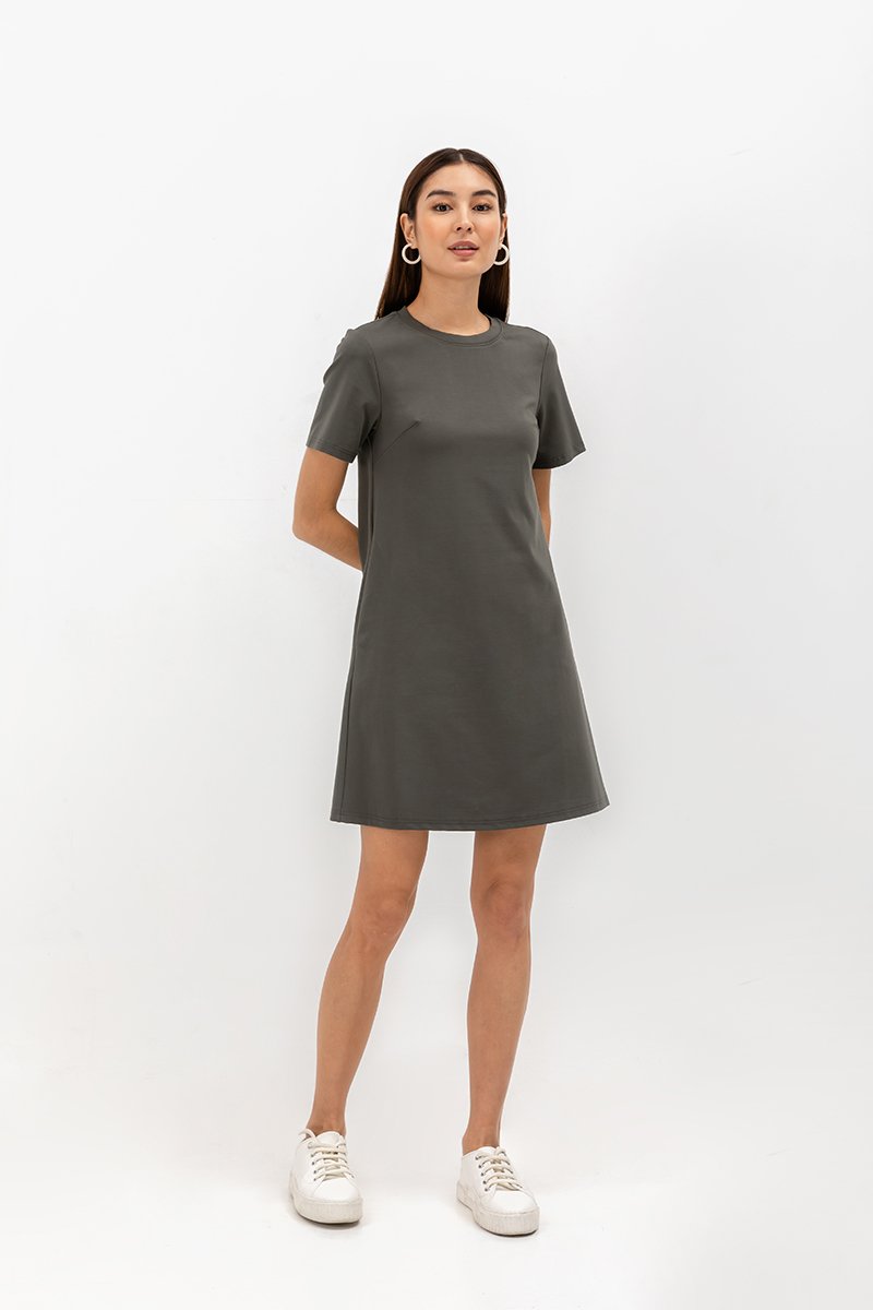 ALEENA T SHIRT MINI DRESS