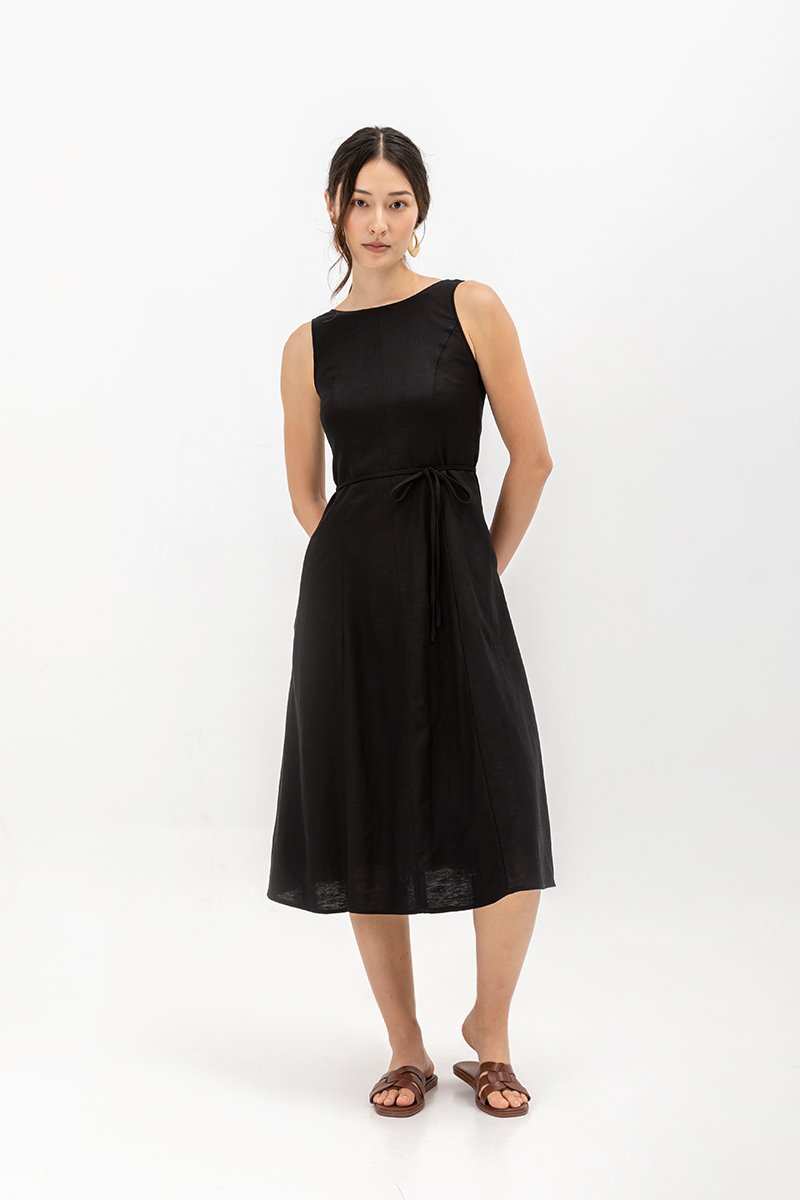 ALDINA SCOOP BACK DRESS