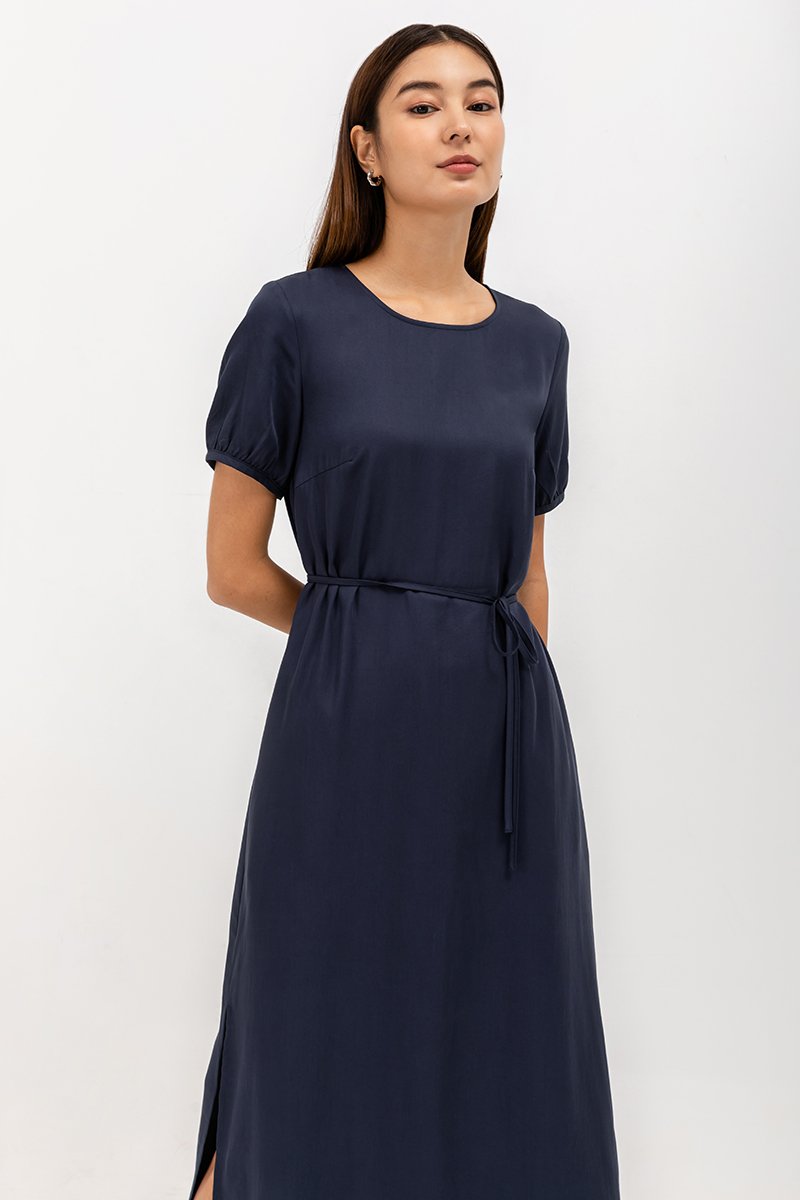 ELKE TENCEL MIDI DRESS ELKE TENCEL MIDI DRESS