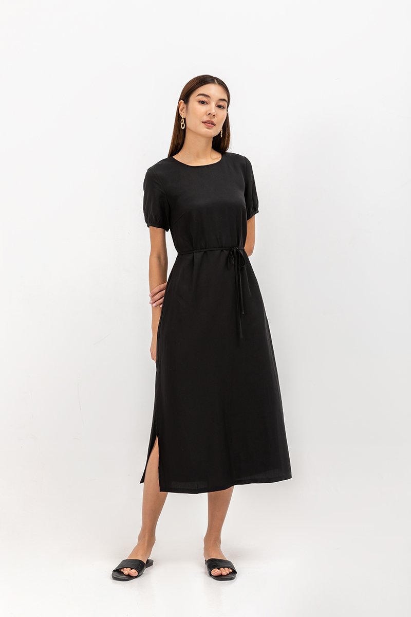 ELKE TENCEL MIDI DRESS ELKE TENCEL MIDI DRESS