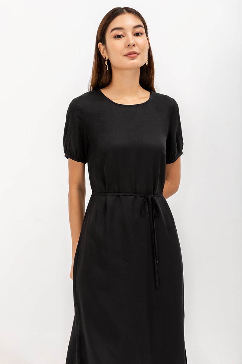 ELKE TENCEL MIDI DRESS ELKE TENCEL MIDI DRESS