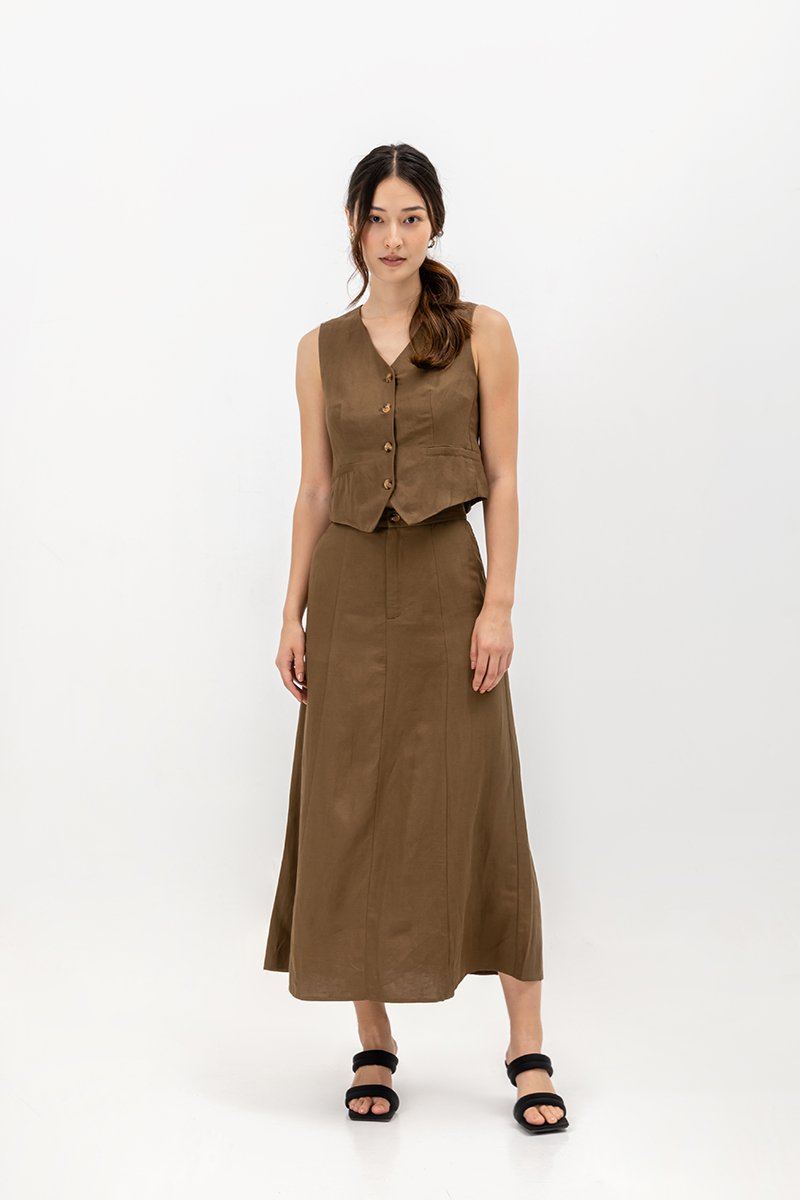 VANKA LINEN SKIRT