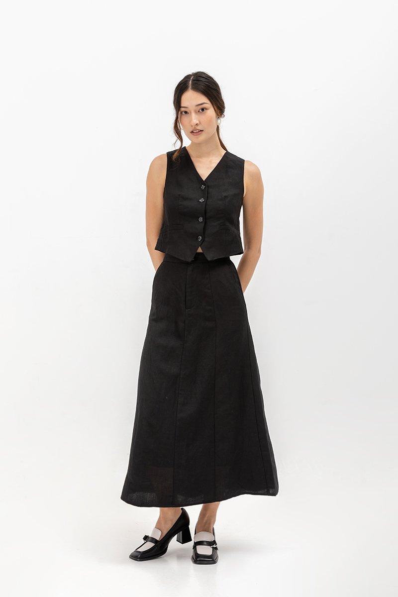 VANKA LINEN SKIRT