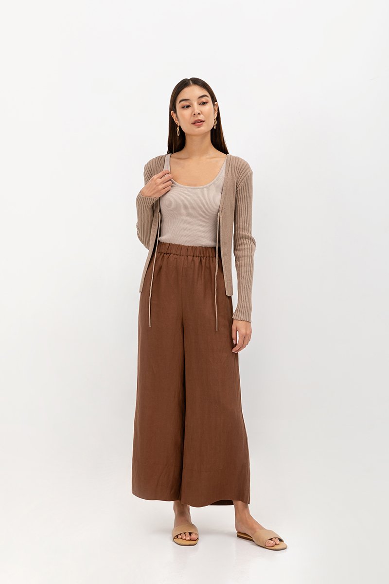 VIKI RIBBON TIE CARDIGAN