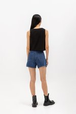 SASKIA CONTRAST BUTTON VEST