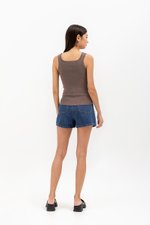 DANILA SQUARENECK KNIT TOP