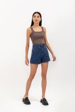 DANILA SQUARENECK KNIT TOP