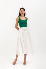 DANILA SQUARENECK KNIT TOP