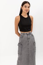 ETHAN DENIM CARGO SKIRT ETHAN DENIM CARGO SKIRT