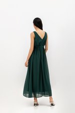 HIMA V NECK MAXI DRESS