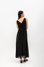 HIMA V NECK MAXI DRESS