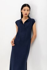 JASMIN COLLARED KNIT DRESS