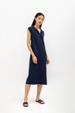 JASMIN COLLARED KNIT DRESS