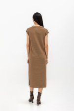 JASMIN COLLARED KNIT DRESS