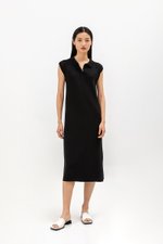 JASMIN COLLARED KNIT DRESS