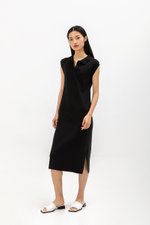 JASMIN COLLARED KNIT DRESS