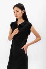 JASMIN COLLARED KNIT DRESS