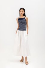CARLOTTA STRIPED KNIT TOP