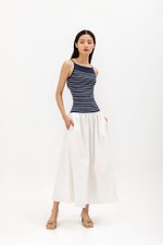 CARLOTTA STRIPED KNIT TOP