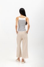 CARLOTTA STRIPED KNIT TOP