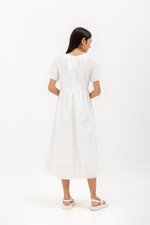 JANICA NOTCHED COLLAR DRESS