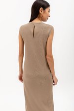 HAROLIN BACK KEYHOLE KNIT DRESS