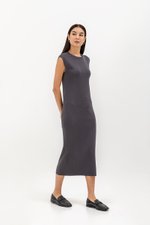 HAROLIN BACK KEYHOLE KNIT DRESS