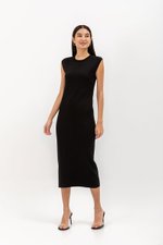 HAROLIN BACK KEYHOLE KNIT DRESS