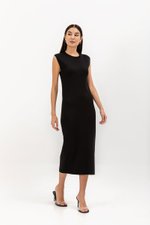 HAROLIN BACK KEYHOLE KNIT DRESS
