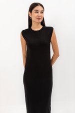 HAROLIN BACK KEYHOLE KNIT DRESS