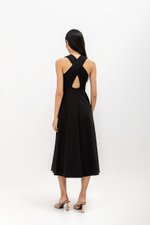 KISHA CROSSBACK JERSEY DRESS KISHA CROSSBACK JERSEY DRESS