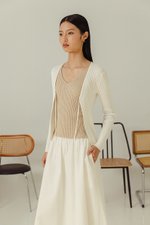 VIKI RIBBON TIE CARDIGAN VIKI RIBBON TIE CARDIGAN
