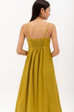 AMBRE LINEN MAXI DRESS