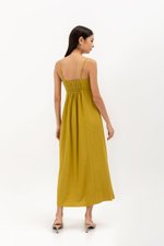 AMBRE LINEN MAXI DRESS